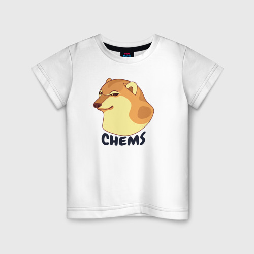 Детская футболка хлопок с принтом Чимс, вид спереди #2