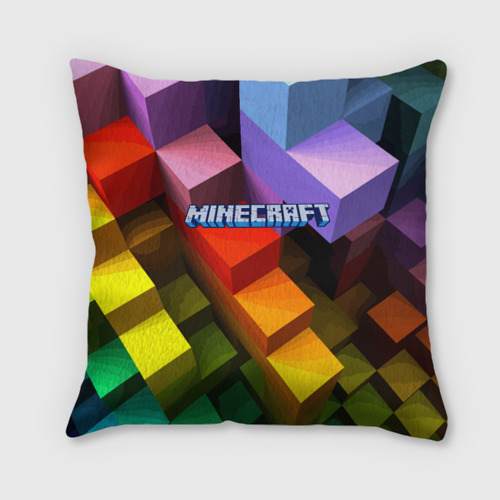 Подушка 3D Minecraft - pattern