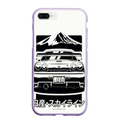 Чехол для iPhone 7Plus/8 Plus матовый Skyline R 34