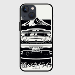 Чехол для iPhone 13 mini Skyline R 34