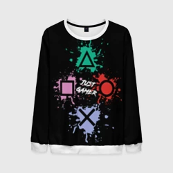 Мужской свитшот 3D Just gamer