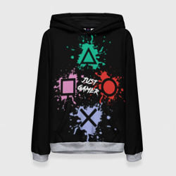 Женская толстовка 3D Just gamer