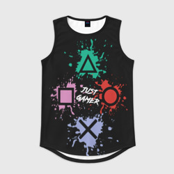 Мужская спортивная майка 3D Just gamer