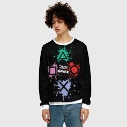 Мужской свитшот 3D Just gamer - фото 2