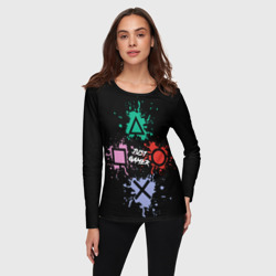 Женский лонгслив 3D Just gamer - фото 2