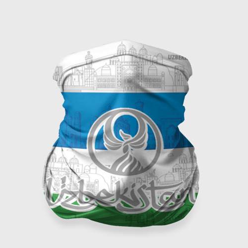 Бандана-труба 3D Узбекистан архитектура, цвет 3D печать