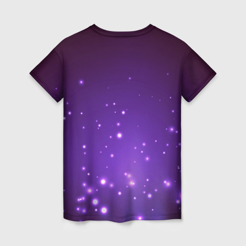 Женская футболка 3D с принтом Brawl Stars/Mortis, вид сзади #1