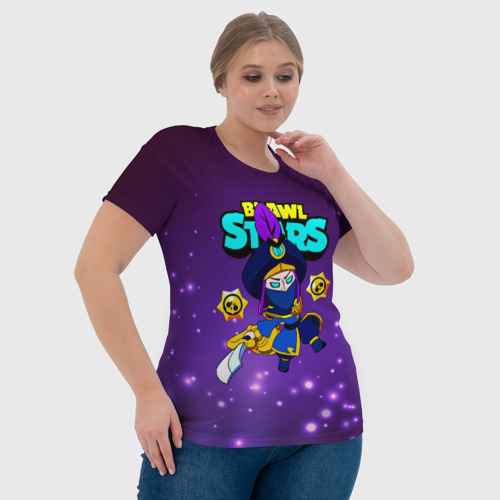 Женская футболка 3D с принтом Brawl Stars/Mortis, фото #4