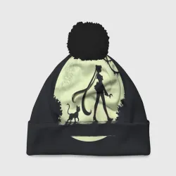 Шапка 3D c помпоном Sailor moon