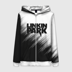 Женская толстовка 3D на молнии Linkin Park