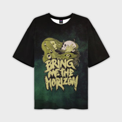 Мужская футболка oversize 3D Bring me the Horizon