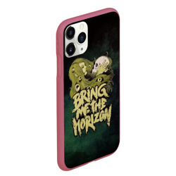 Чехол для iPhone 11 Pro Max матовый Bring me the Horizon - фото 2