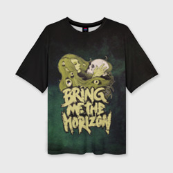 Женская футболка oversize 3D Bring me the Horizon