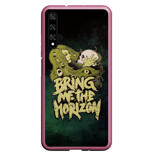 Чехол для Honor 20 Bring me the Horizon, цвет малиновый