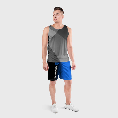 Мужские шорты спортивные DAEWOO / ДЭУ, цвет 3D печать - фото 4