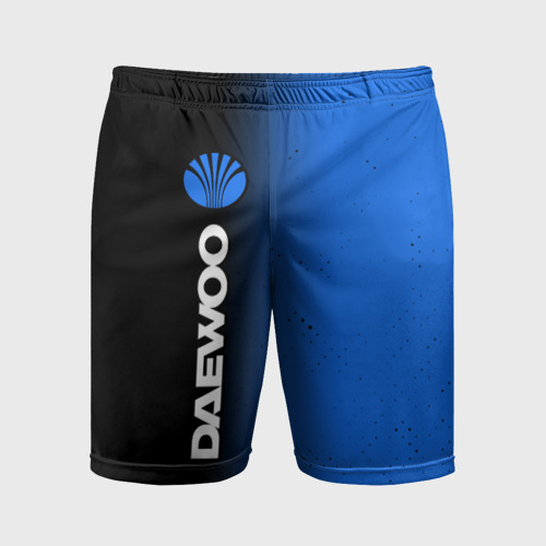 Мужские шорты спортивные DAEWOO / ДЭУ, цвет 3D печать