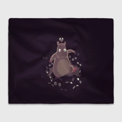 Плед 3D Хомяк Боо и пыльные зайчики