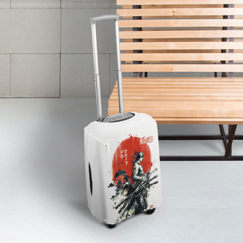 Чехол для чемодана 3D с принтом Самурай Ророно Зоро - One Piece - картинка 3 Чехол для чемодана 3D Самурай Ророно Зоро - One Piece - фото 3