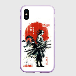Чехол для iPhone XS Max матовый Самурай Ророно Зоро - One Piece