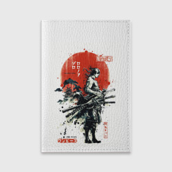 Обложка для паспорта матовая кожа Самурай Ророно Зоро - One Piece