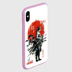 Чехол для iPhone XS Max матовый Самурай Ророно Зоро - One Piece - фото 2