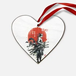 Деревянная игрушка Сердце Самурай Ророно Зоро - One Piece