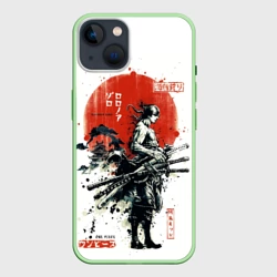 Чехол для iPhone 14 Самурай Ророно Зоро - One Piece