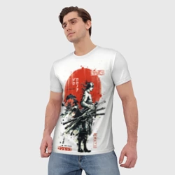Мужская футболка 3D Самурай Ророно Зоро - One Piece - фото 2