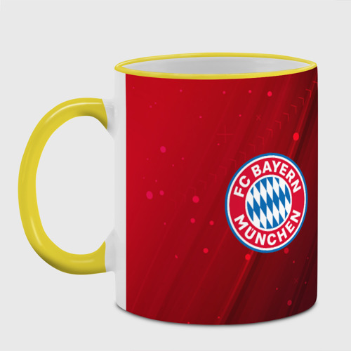 Кружка с полной запечаткой FC Bayern Бавария, цвет Кант желтый - фото 2