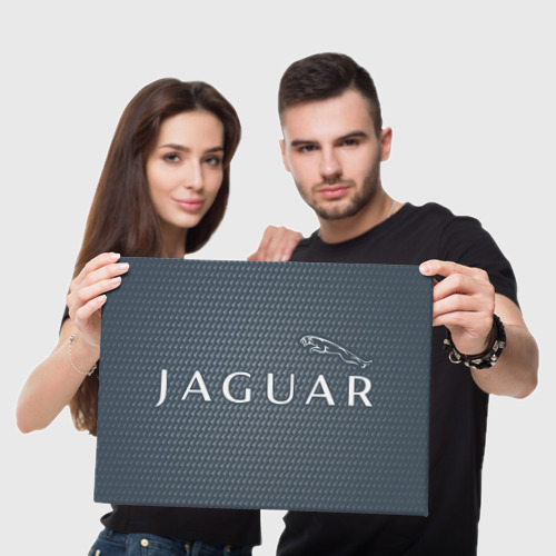 Холст прямоугольный JAGUAR / Ягуар, цвет 3D печать - фото 5