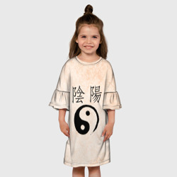 Детское платье 3D Инь и Янь - фото 2