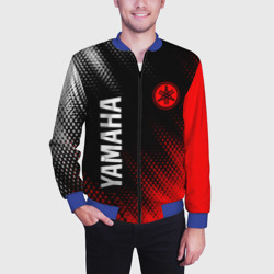 Мужской бомбер 3D Yamaha motor Ямаха - фото 2