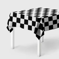 Скатерть 3D Шахматка