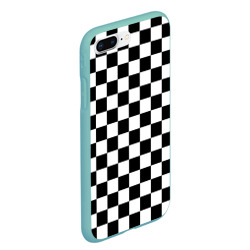 Чехол для iPhone 7Plus/8 Plus матовый Шахматка - фото 2