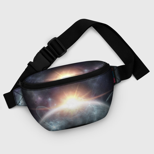 Поясная сумка 3D с принтом Космос, фото #5