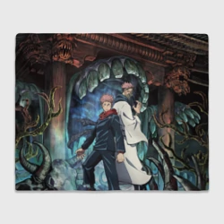 Плед 3D Jujutsu Kaisen Sukuna подземелье