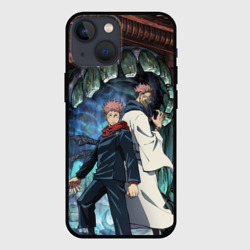 Чехол для iPhone 13 mini Jujutsu Kaisen Sukuna подземелье