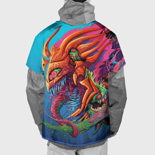 Накидка на куртку 3D Hyper Beast Скоростной зверь, цвет 3D печать - фото 2