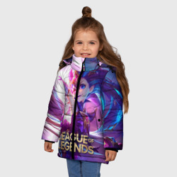 Зимняя куртка для девочек 3D Зои, Звездная посланница - фото 2