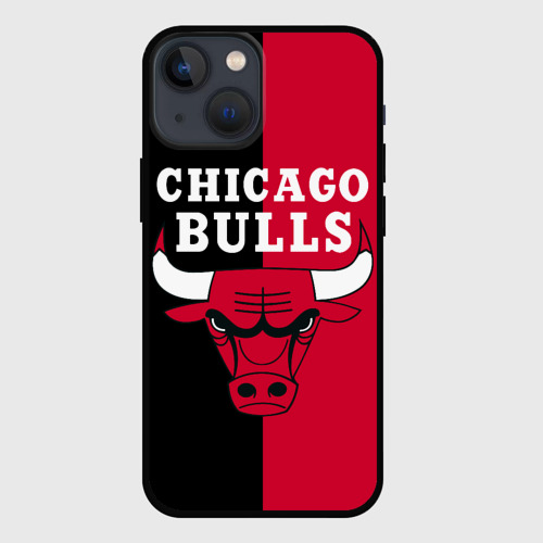Чехол для iPhone 13 mini с принтом Чикаго Буллз, вид спереди #2