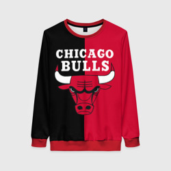 Женский свитшот 3D Чикаго Буллз