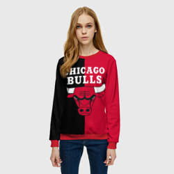 Женский свитшот 3D Чикаго Буллз - фото 2