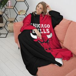 Плед с рукавами Чикаго Буллз - фото 2