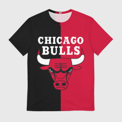 Мужская футболка 3D Чикаго Буллз