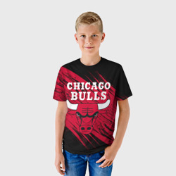 Детская футболка 3D Чикаго Буллз - фото 2