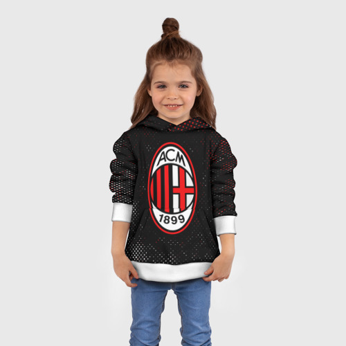 Детская толстовка 3D AC MILAN / МИЛАН - фото 4