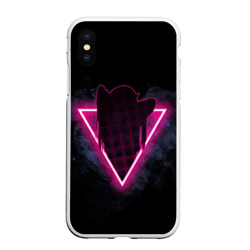 Чехол для iPhone XS Max матовый Zero Two Neon