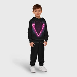 Детский костюм с толстовкой 3D Zero Two Neon - фото 2