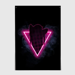 Постер Zero Two Neon