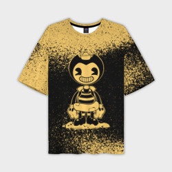 Мужская футболка oversize 3D Bendy And The Ink Machine